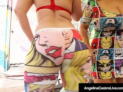 Gorda, Morena, Gordita, Ébano, Enorme, Bomba, Chupando, Tetas