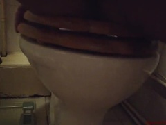 Jessica Gets Caught Sucking Two Big Cocks in Toilet at Wild House Party - POV Anal & Double Blowjob