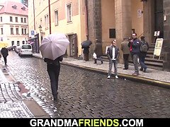 They film mature double penetration banging
