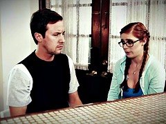 Анальный секс, Грудастые, Парочка, Порнозвезда, Чулки, Страпон, Жена