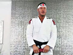 Brett Rossi prefers karate cock to her husband