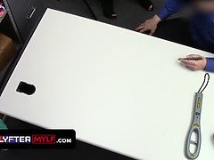 Blonde Milf Lisey Sweet Gets Suspended For Shoplifting