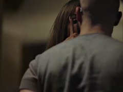 In den arsch, Tussi, Grosse titten, Blasen, Freund, Paar, Spermaladung, Handjob