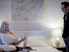 Blond, Diep in de keel, Man, Likken, Masturbatie, Moeder die ik wil neuken, Natuurlijke tieten, Kut duiken