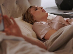 Angel Youngs moans with delight as BBC drills her eager hole