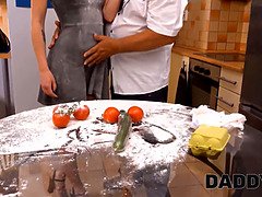 Blonde, Sucer une bite, Papa, Hd, Léchez, Chatte, Rasée, Adolescente