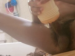 Большой член, Мастурбация