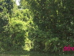 POV Outdoor Blow By the River After Working Out