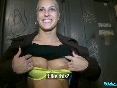 Risky outdoor sex compilation feat. hot girls sucking and fucking in public - Public Agent