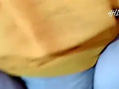 Asiatisch, Arsch, Bisexuell, Paar, Hausfrau, Riesig, Ehemann, Indisch