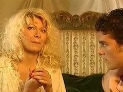 アナル, デカパイ, フェラチオ, イタリア人, 淫乱熟女, オージー, レトロ, ヴィンテージ