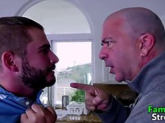 Stepdad Revenges his busty stepdaughter with his big cock in a sneaky home fuck