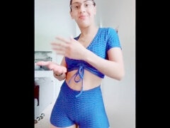 Grote kont, Badpak, Huisgemaakt, Moeder die ik wil neuken, Kut duiken, Spandexonderbroek, Oud, Bekijker