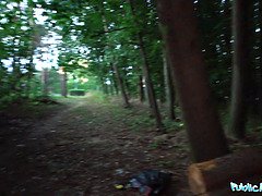 Grosser schwanz, Braunhaarige, Spermaladung, Hd, Im freien, Pov, Realität, Schreiend