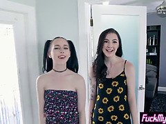 Africain, Grosse bite, Hard, Hd, Fête, Pigtail, Adolescente, Serré