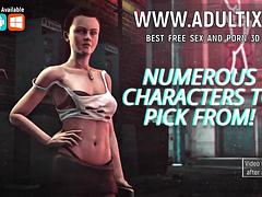 Tussi, Blasen, Braunhaarige, Handjob, Hardcore, Reif, Milf, Titten