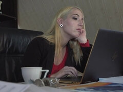 Grosser schwanz, Blondine, Blasen, Hundestellung, Grossvater, Masturbation, Pornostars, Muschi