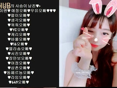 素人, アジア人, 韓国人, 自然山雀, 一人, フェラする, ウェブカメラ
