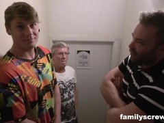 素人, クラブ, 家族, グループ, ハードコア, 熟年, オージー, 妻