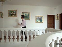 18, フェラチオ, ヨーロピアン, Hd, なめる, ハメ撮り, オマンコ, ティーン