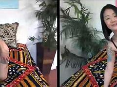 Asiático, Mamada, Compilación, Fetiche