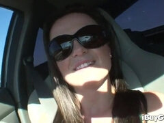 Любители, Минет, Брюнетки, В машине, Фетиш, Секс без цензуры, От первого лица, Молоденькие