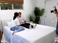 素人, フェラチオ, 大学生, カップル, イく瞬間, Hd, ラティーナ, ティーン