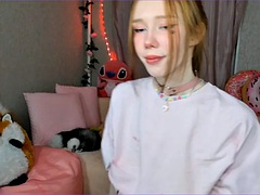 Blonde, Hard, Masturbation, Solo, Jouets, Webcam