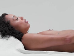 Alexis Tae plays with her favorite sex toy in front of the camera