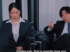 Enthousiasteling, Aziatisch, Fetisj, Japaans, Kantoor, Secretaresse