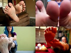 Goddess elizabeth - mommie beloved wrinkled feet joi multiscreen