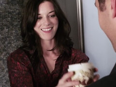 Mamada, Novio, Sucio, Corridas faciales, Novia, Al aire libre, Pequeña, Coño