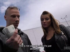 Leie, Paar, Gehörnter ehemann, Tschechisch, Hd, Geld, Zierlich, Jungendliche (18+)