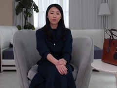 Asiático, Engañando, Linda, Polla, Ama de casa, Japonés, Coño, Chupando