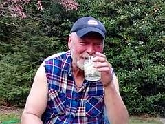 Amateur, Bottes, Homosexuelle, Masturbation, De plein air, Fumer, Solo, Webcam