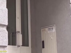 ぽちゃ, 娘, バック, 祖父, 自家製, キス, ラフ, ティーン