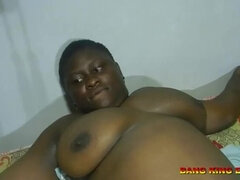 Step Brother Cums on BBW After I Pound African Gift's Wet Pussy with My Big Black Cock in Ghana