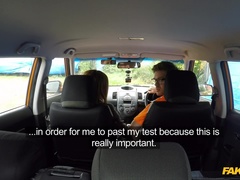 Amateur, Tetas grandes, Mamada, Coche, Estilo perrito, Ébano, Al aire libre, Pov