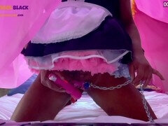 Negro, Amarrada, Casero, Instrucción, Mucama, Pequeña, Juguetes