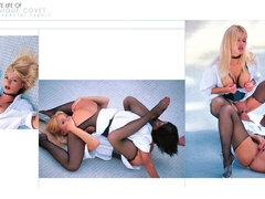 デカチン, デカパイ, フェラチオ, バック, 女 人男 人, アウトドア, ガリガリ, ティーン