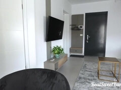 Sex-Positive honey just had a loosening douche, so it was time to gargle and rail rod