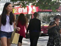 美女, 茶髪の, コンピレーション, 乳首, アウトドア, のぞき