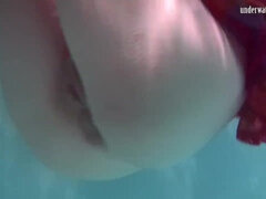 Hembra, Orgasmo, Público, Solo, Chorro, Traje de baño, Adolescente, Bajo el agua