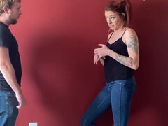 Bounty Hunter - Collects His Booty With Babyybutt Handcuffed And Tricked Into Her First Anal Creampie