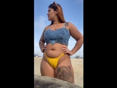 Beachside Erection Surprise