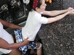 Cul, Grosse bite, Sucer une bite, Brunette brune, Plantureuse, Hd, Interracial, Pov