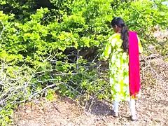 Desi Village Story - Bhabhi used to pluck Karvand fruits from the forest and sell them in the city - hindi audio xxx movies.