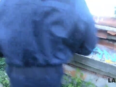 Pummelig, Polizei, Realität, Rau, Flotter dreier, Uniform