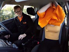 Car, Redhead, Teen