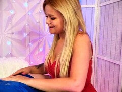 Leie, Paar, Schmuddelige sprache, Handjob, Massage, Spielzeuge